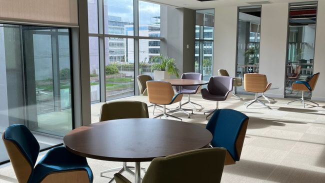 Spencer Dock meeting space at National College of Ireland